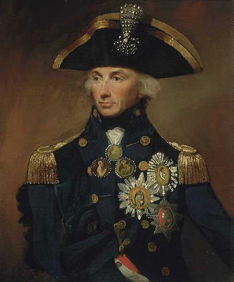 Lemuel Francis Abbott Rear-Admiral Sir Horatio Nelson oil painting image